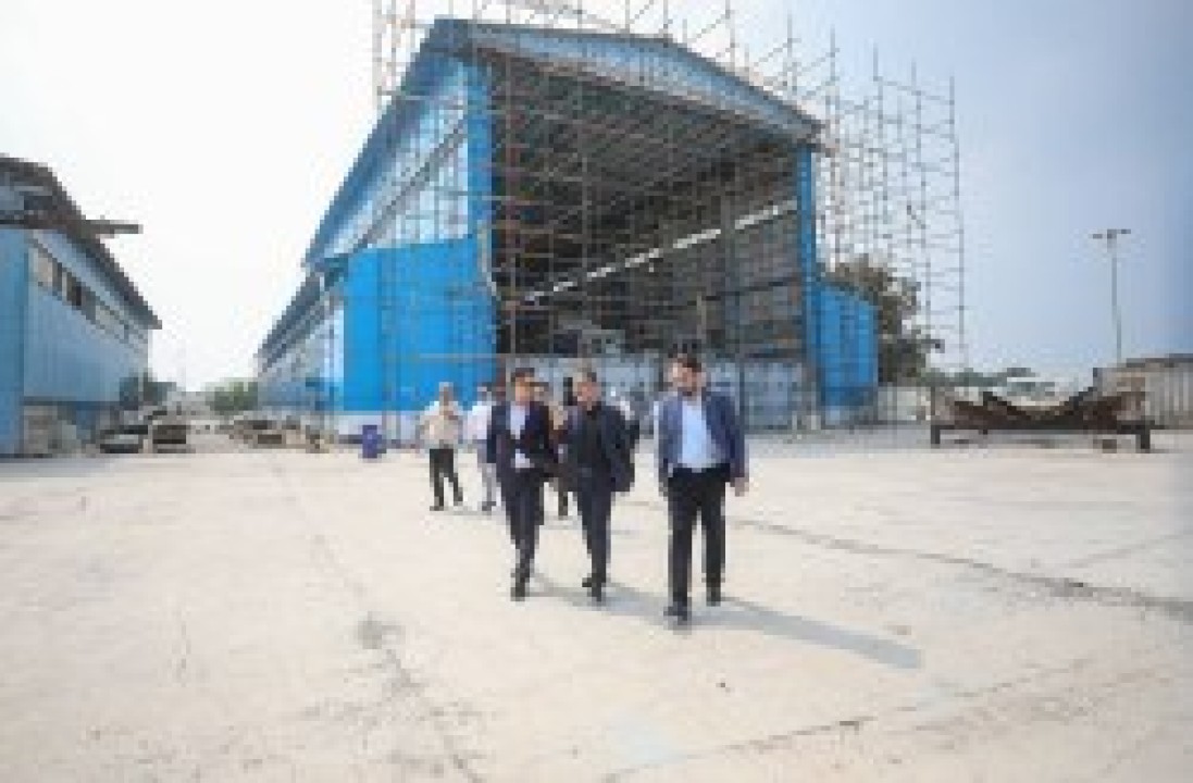 بازدید میدانی معاون اقتصادی و سرمایهگذاری سازمان منطقه آزاد کیش از پروژههای عمرانی و صنعتی بازدید میدانی معاون اقتصادی و سرمایهگذاری سازمان منطقه آزاد کیش از پروژههای عمرانی و صنعتی