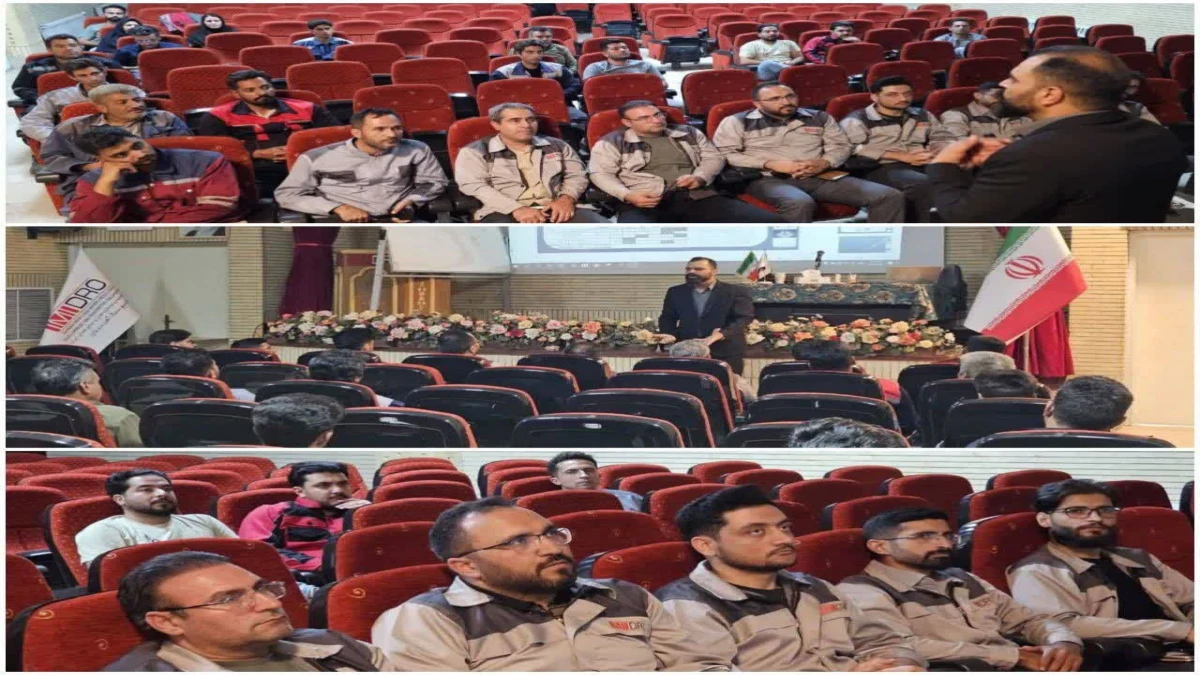 برگزاری دوره آموزشی ایمنی برق و اصول مهندسی در صنعت ویژه کارکنان HSE مجتمع سنگ‌آهن سنگان و پیمانکاران استخراج معادن
