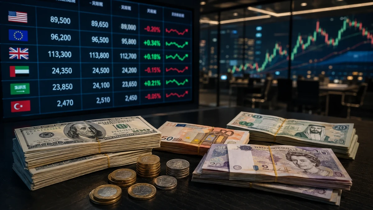 قیمت دلار امروز ۵ شهریور ۱۴۰۵ | جدول قیمت یورو، درهم، پوند و ارزها