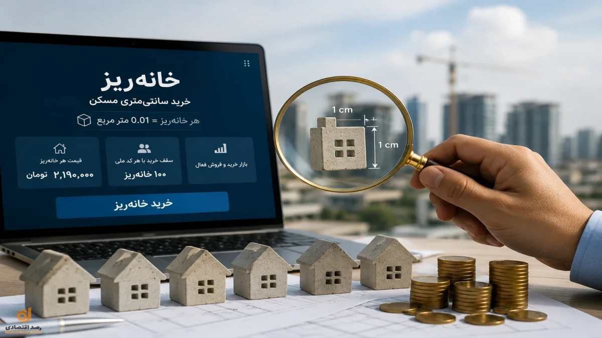 فروش خانه‌ سانتی متری آغاز شد؛ خرید سانتی‌ متری با سرمایه کم + قیمت و شرایط