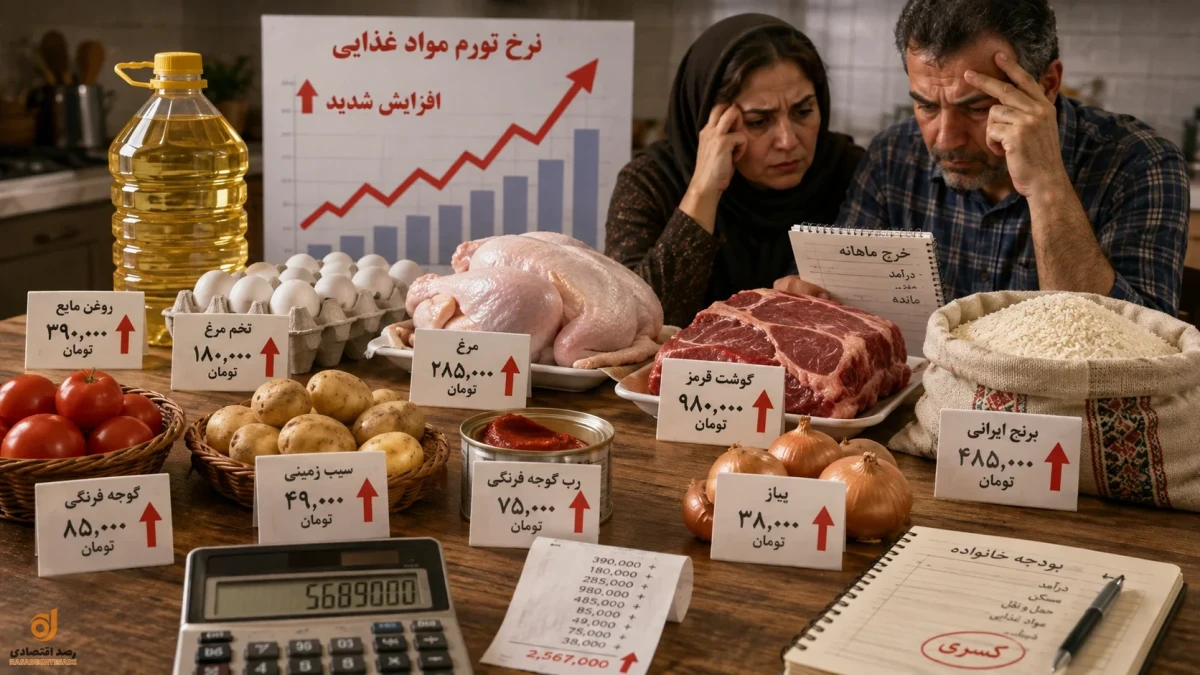 شوک تازه به سفره مردم | روغن ۴ برابر و تخم‌مرغ ۲۶۰ درصد گران شد + جدول قیمت‌ها