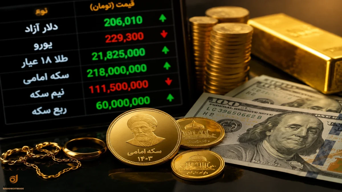 پیش‌بینی قیمت دلار، طلا و سکه امروز دوشنبه | بخریم یا صبر کنیم؟ + جدول