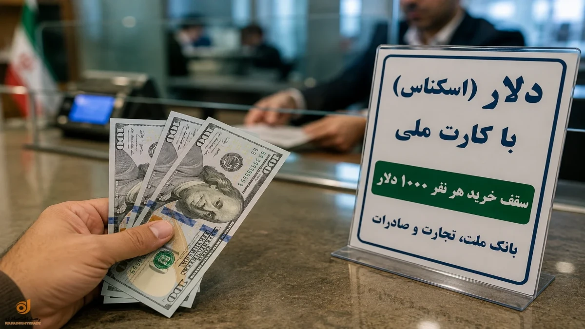 دلار با کارت ملی امروز ۹ شهریور چند شد؟ از کدام بانک بخریم + جزئیات