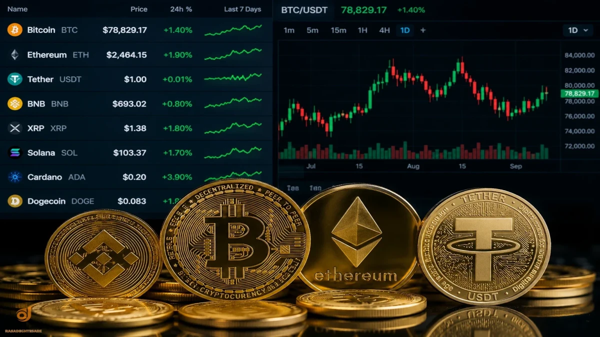 قیمت ارز دیجیتال امروز سه‌شنبه ۱۰ شهریور | تتر و بیت کوین چند؟ + جدول کامل