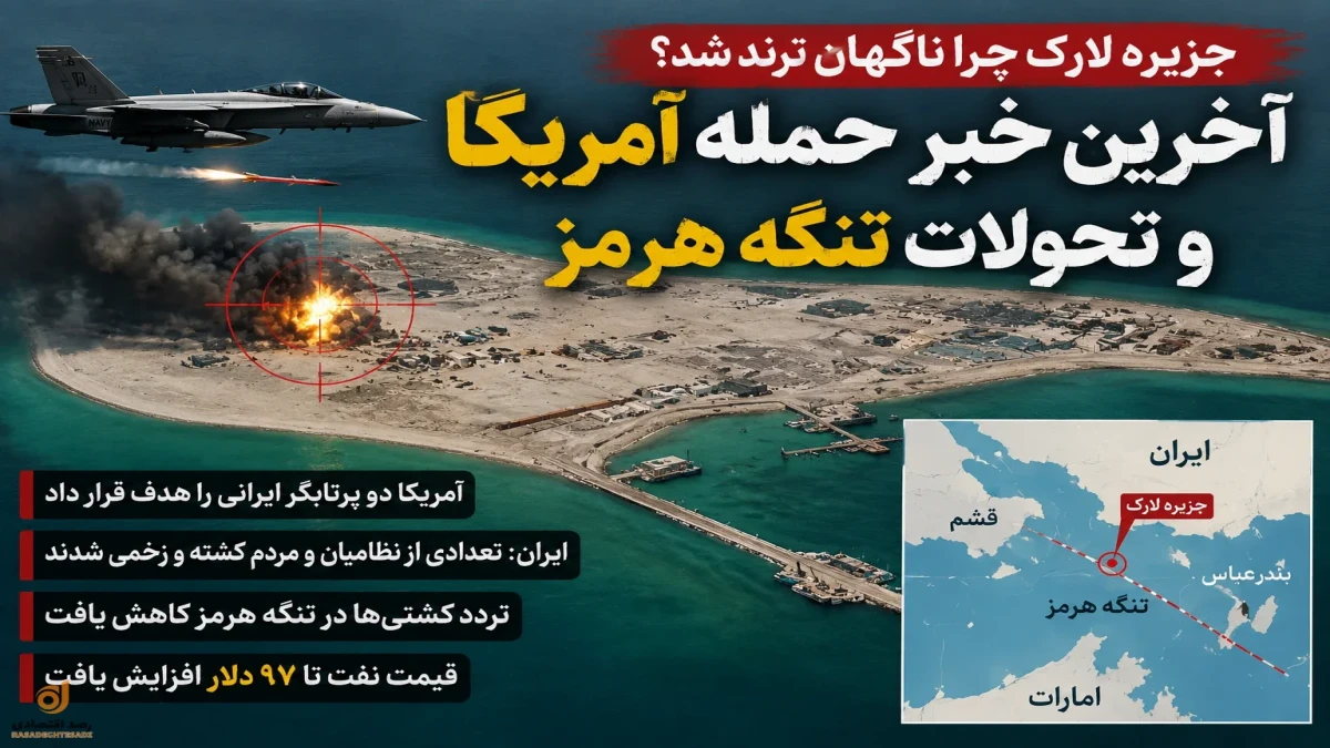 جزیره لارک چرا ناگهان ترند شد؟ آمریکا چه چیزی را هدف گرفت + آخرین تحولات