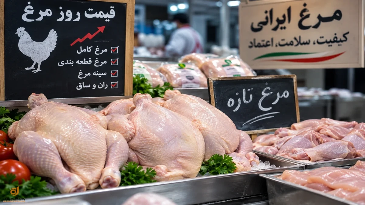 قیمت مرغ امروز جمعه ۱۳ شهریور + جدول