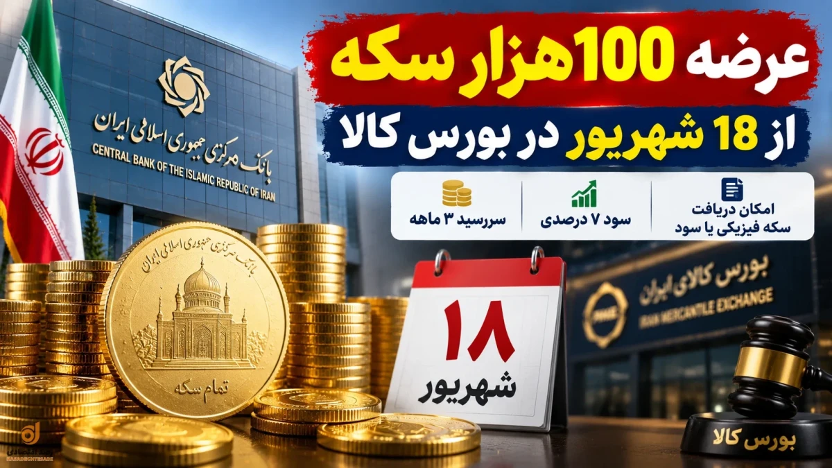 عرضه سکه از ۱۸ شهریور چگونه است؟ نحوه خرید اوراق سلف سکه + جزئیات مهم
