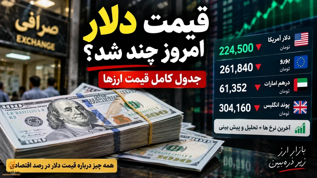 قیمت دلار الان چند شد؟ | جدول تغییرات دلا ۱۵ شهریور