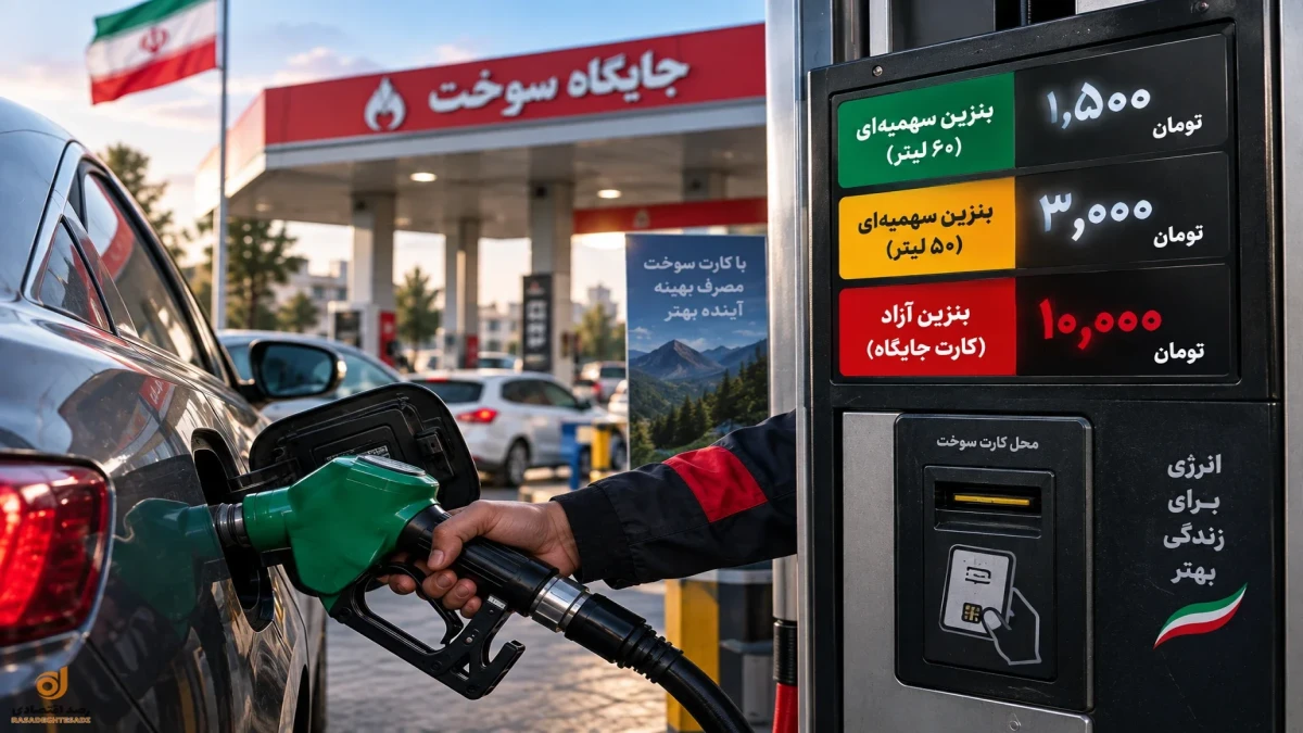 کارت آزاد جایگاه سوخت چه شد؟ نرخ بنزین امروز ۱۷ شهریور