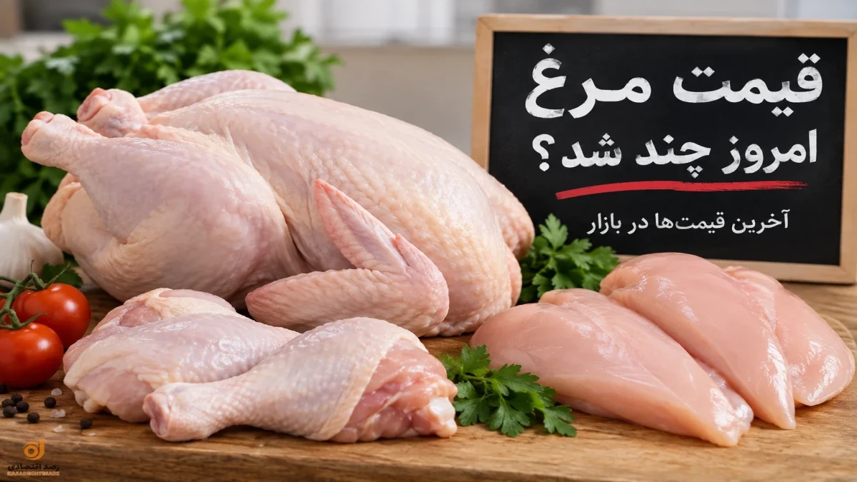 قیمت مرغ امروز دوشنبه ۲۳ شهریور + جدول قیمت سینه، ران و فیله