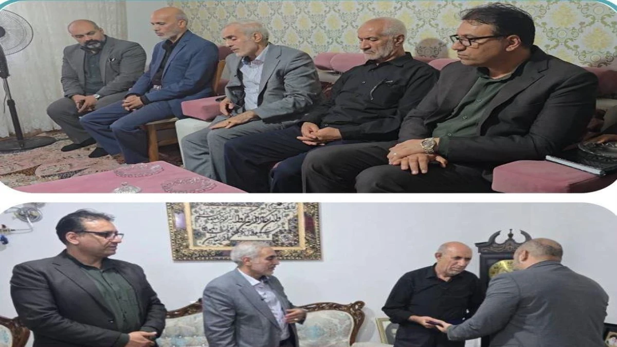 دیدار مسئولان استان کرمانشاه با خانواده‌های معظم شهدای دفاع مقدس