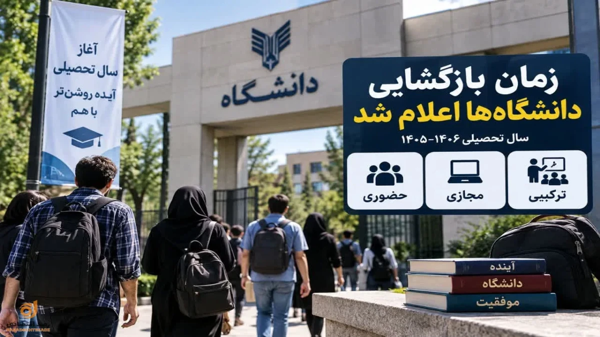 جزئیات و زمان بازگشایی دانشگاه ها + دانشگاه ها حضوری و غیرحضوری شدن!