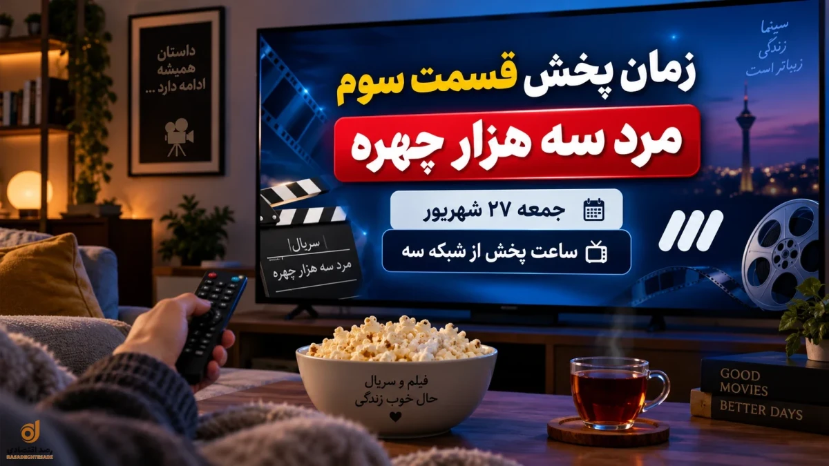 زمان پخش قسمت سوم مرد سه هزار چهره مهران مدیری + جدول تکرار