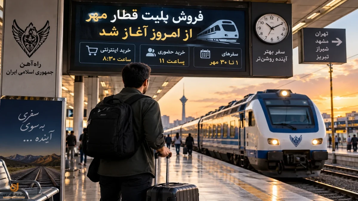 جزئیات فروش بلیت قطار از امروز؛ ساعت خرید اینترنتی و حضوری