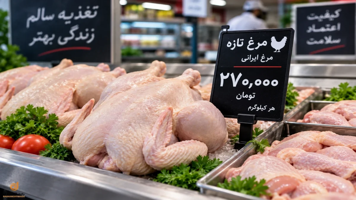 قیمت مرغ گرم امروز یکشنبه ۲۹ شهریور + جدول قیمت و مقایسه