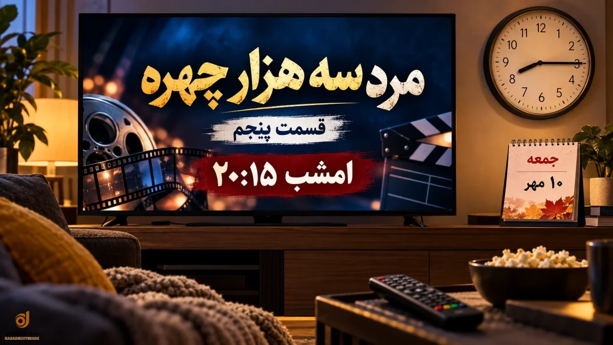 زمان پخش سریال مرد سه هزار چهره امروز جمعه ۱۰ مهر | ساعت دقیق و زمان تکرار