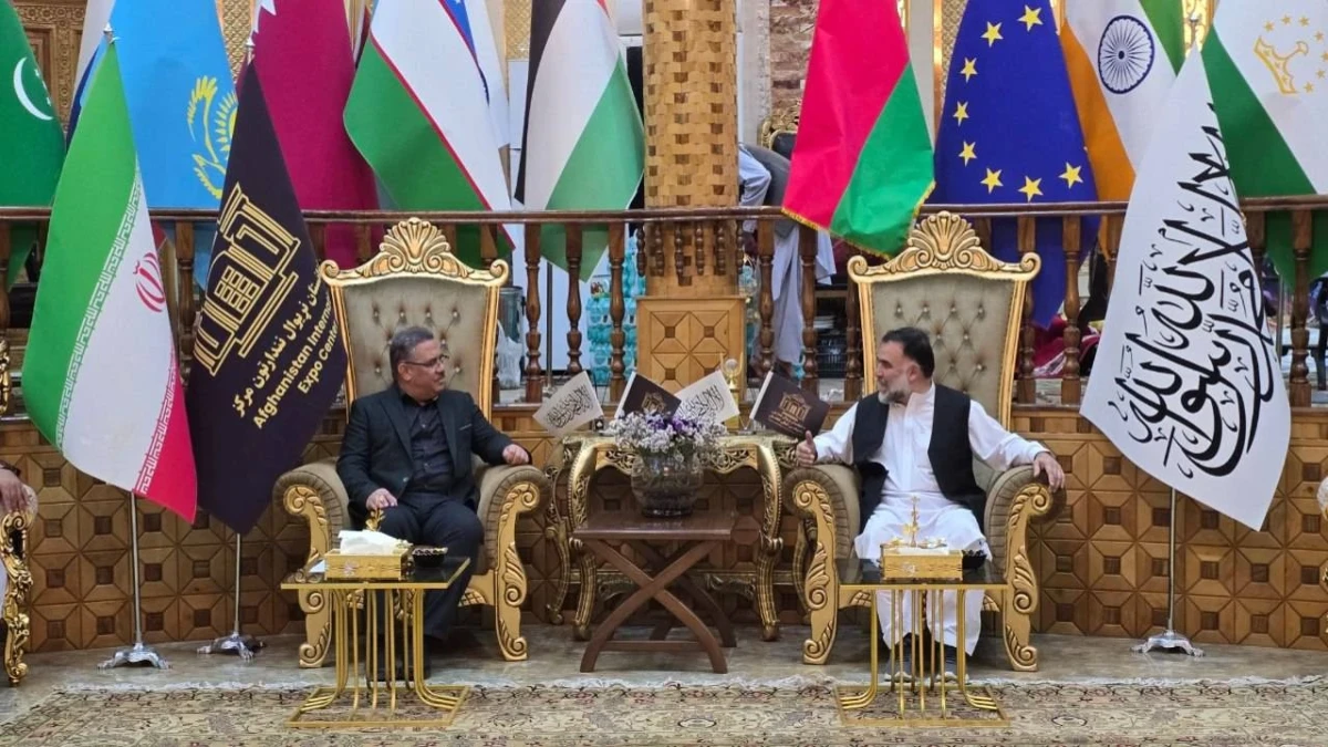 دیدار مدیر نمایشگاه بین‌المللی افغانستان با مدیرعامل منطقه آزاد دوغارون؛ تأکید بر نقش دوغارون در توسعه تجارت ایران و افغانستان