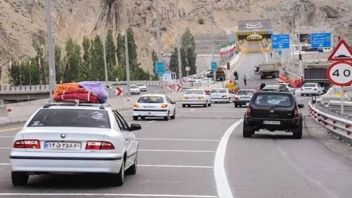 آخرین وضعیت جاده‌های کشور جمعه ۲۴ مهر ۱۴۰۵؛ ترافیک جاده چالوس و محورهای شمالی