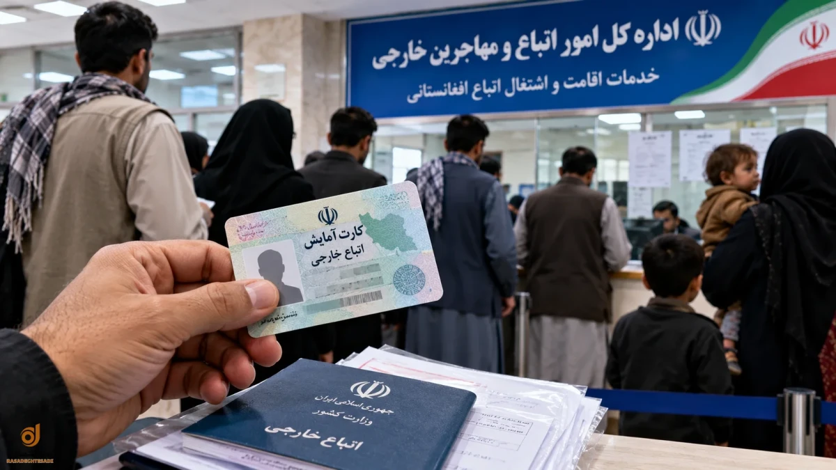 خبر مهم برای اتباع افغانستانی در مورد تمدید کارت آمایش | چه کسانی مشمول هستند؟