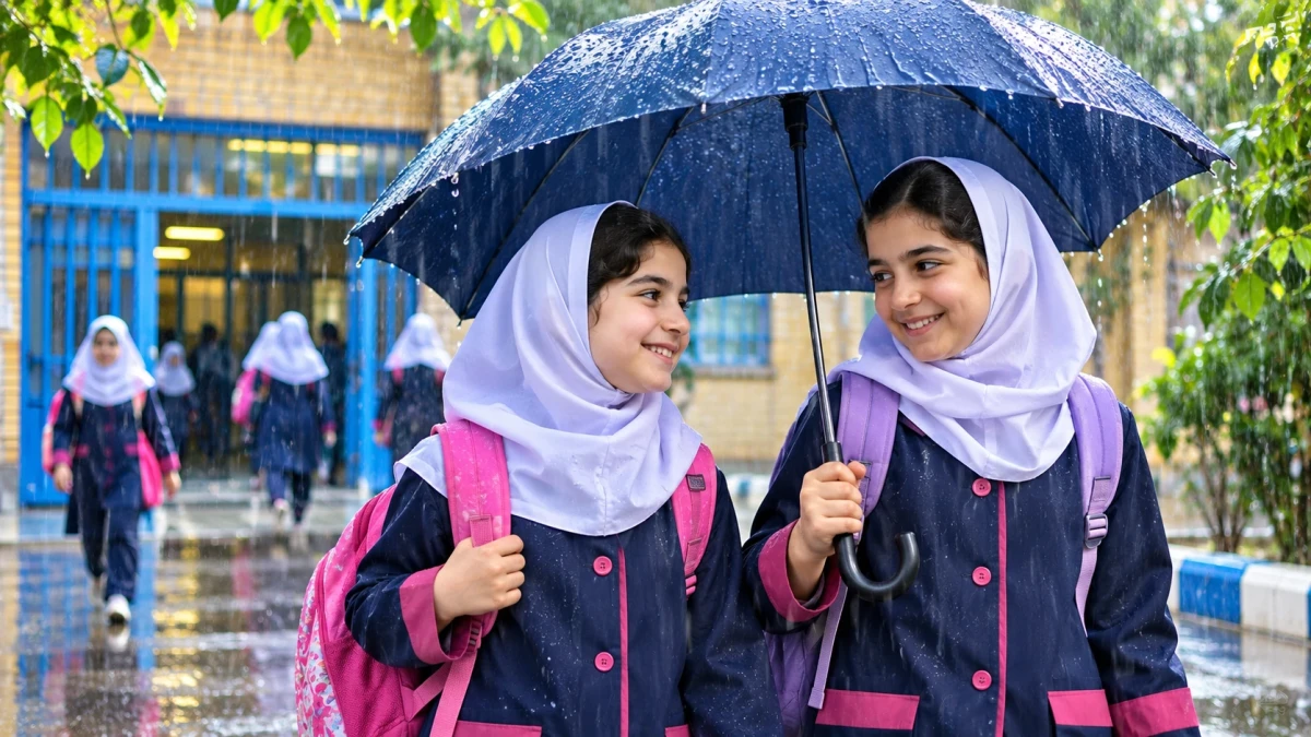 خبر مهم تعطیلی مدارس فردا پنجشنبه ۷ آبان؛ شایعه تعطیلی سراسری رد شد | تهران، کرج، تبریز و اهواز چه وضعی دارند؟ + جدول