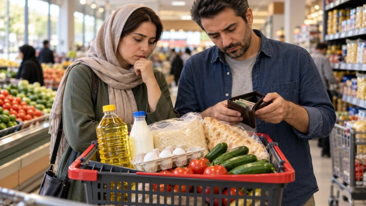 تورم کم شد، خرید ارزان نشد؛ سبد ۱۰ میلیونی چطور ۱۸.۸۷ میلیون می‌شود؟ | گزارش ۷ آبان + جدول