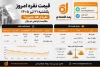 قیمت نقره امروز یکشنبه ۲۱ تیر ۱۴۰۵ ؛ رشد ۰,۸۴ درصدی نقره در برابر افت طلا