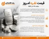 قیمت نقره امروز دوشنبه ۲۲ تیر ۱۴۰۵؛ هر گرم نقره ۳۶۲ هزار و ۶۰۰ تومان شد