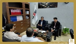 بازدید مدیر بانك صنعت و معدن استان خوزستان از نیروگاه سیكل تركیبی ۵۰۰ مگاواتی بهبهان