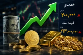 دلار ۲۰۰ هزار تومان را شکست؛ طلا و سکه عقب نشستند | فردا بازارها چه می‌شوند؟