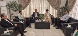 دیدار مدیر آبفا بندر امام خمینی(ره) با مدیرعامل سازمان منطقه ویژه اقتصادی پتروشیمی