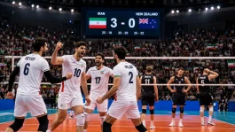 نتیجه والیبال ایران و نیوزیلند | زمان بازی بعدی + جدول