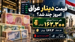 قیمت دینار الان چند شد؟ | جدول ۱۵ شهریور