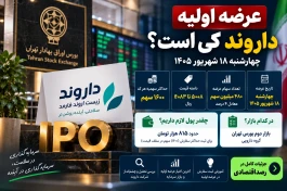 عرضه اولیه داروند کی است؟ چقدر پول لازم داریم؟ + جدول جزئیات