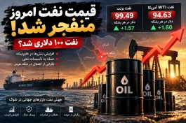 قیمت نفت امروز منفجر شد | نفت ۱۰۰ دلاری شد؟