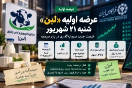 عرضه اولیه شنبه ۲۱ شهریور؛ «لبن» به هر کد چند سهم می‌رسد و چقدر پول لازم است؟