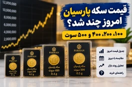 قیمت سکه پارسیان | ۱۰۰، ۲۰۰، ۴۰۰ و ۵۰۰ سوت چند + جدول مقایسه