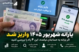 یارانه نقدی واریز شد؛ اگر یارانه به حسابتان نیامده اینجا کلیک کنید