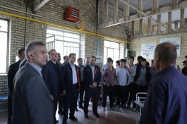 بازدید مدیرعامل شرکت ملی مس از هنرستان جوار کارخانه‌ای شهربابک